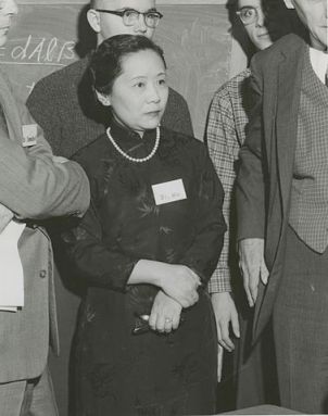 The great physicist Chien-Shiung Wu in 1958. [Credit: Smithsonian Institution]